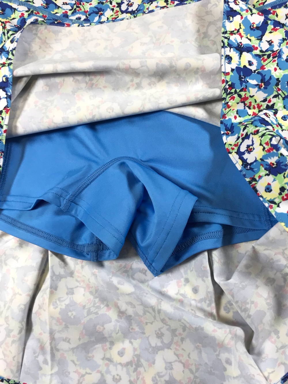 Ralph Lauren RLX Blue Multicolor Skort Size Large(12-14) - Picture 5 of 6